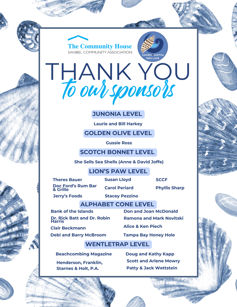 Shell Show & Festival - Sanibel Community Association – The Community House